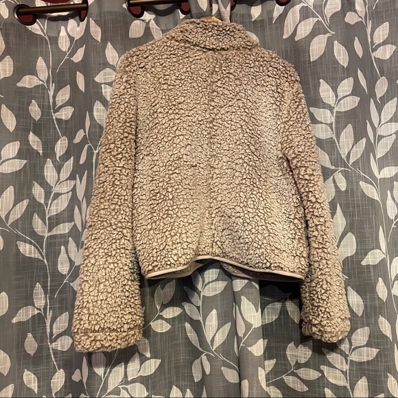 Fuzzy Zip-Up Jacket - Picture 2 of 7